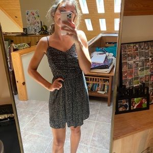 Black and White polka dot sundress